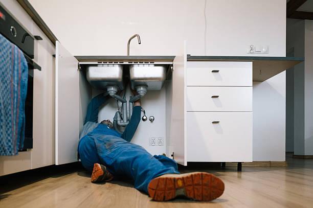 Professional Drain Cleaning technician working in East Bridgewater, MA
